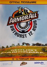 2010 Bathurst 12 Hour Race Program Mitsubishi Evo BMW Falcon GT Commodore 