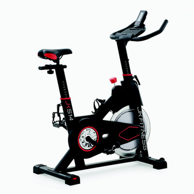 JK Fitness Jk514 Magnetischer Spin-Bike-Heimtrainer und 18 kg Schwungrad Schwarz