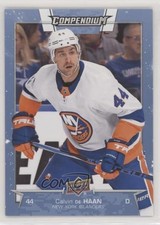 2017-18 Upper Deck Compendium Blue Calvin de Haan #740 f5g