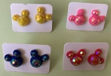 NEW Mickey Mouse Minnie Inspired Stud Earrings Mickey Ears Disney Gift Cute