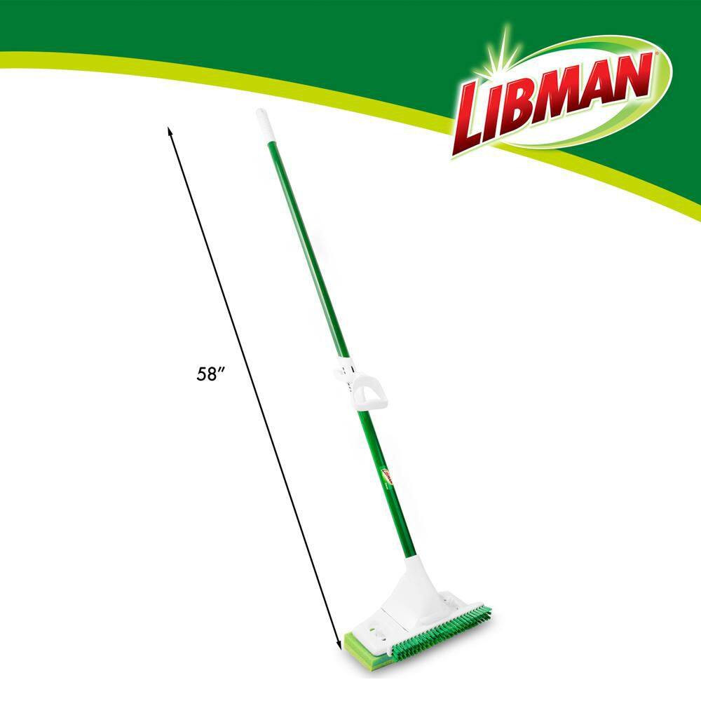 11.25 In. Big Gator Sponge Mop with Scrub Brush Head Refill (2-Pack)