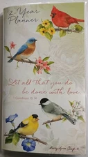 2 Year Pocket Planner 2026-2027 Let All That You Do Be Done With Love