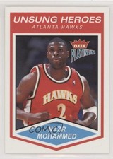 2003-04 Fleer Platinum Unsung Heroes Nazr Mohammed #142 1k3