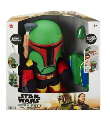 Star Wars The Book of Boba Fett Rocket Launching Plush Figure Rocket Included