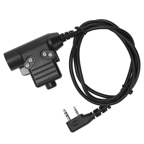 U94 Ptt Adapter Cable Plug And Play For For Two Way Radio Wa IDM