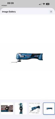 #ad Bosch GOP18V 28N 18V Brushless Oscillating Multi Tool TOOL ONLY $78.00