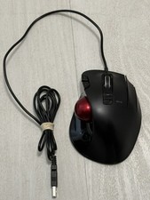 ELECOM, EX-G Trackball Mouse, Wired, Thumb Co...