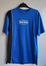 T-SHIRT ICE HOCKEY PROPERTY OF GREAT BRITAIN MEN'S TEENS COTTON POLYESTER SIZE S