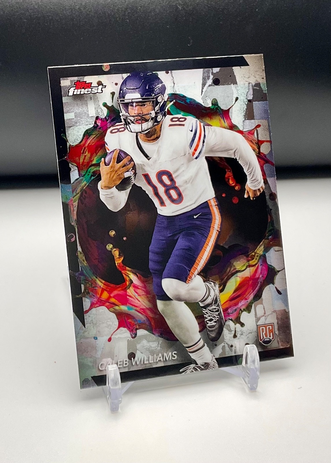 2024 Topps Finest Caleb Williams #247 Rare - RC Chicago Bears