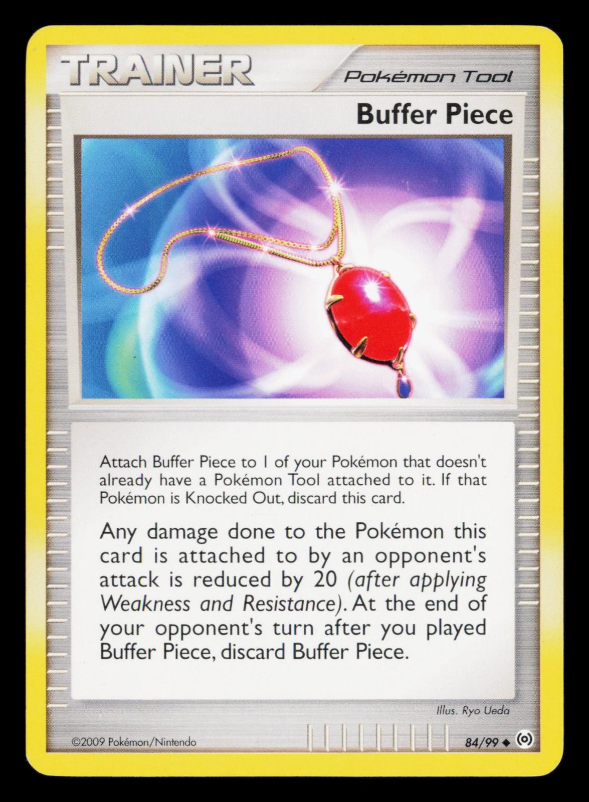Buffer Piece 84/99 Uncommon Arceus Pokemon Moderately Played