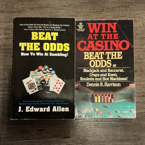 Vintage Casino Gambling Winning Books by J. Edward Allen and Dennis R. Harrison