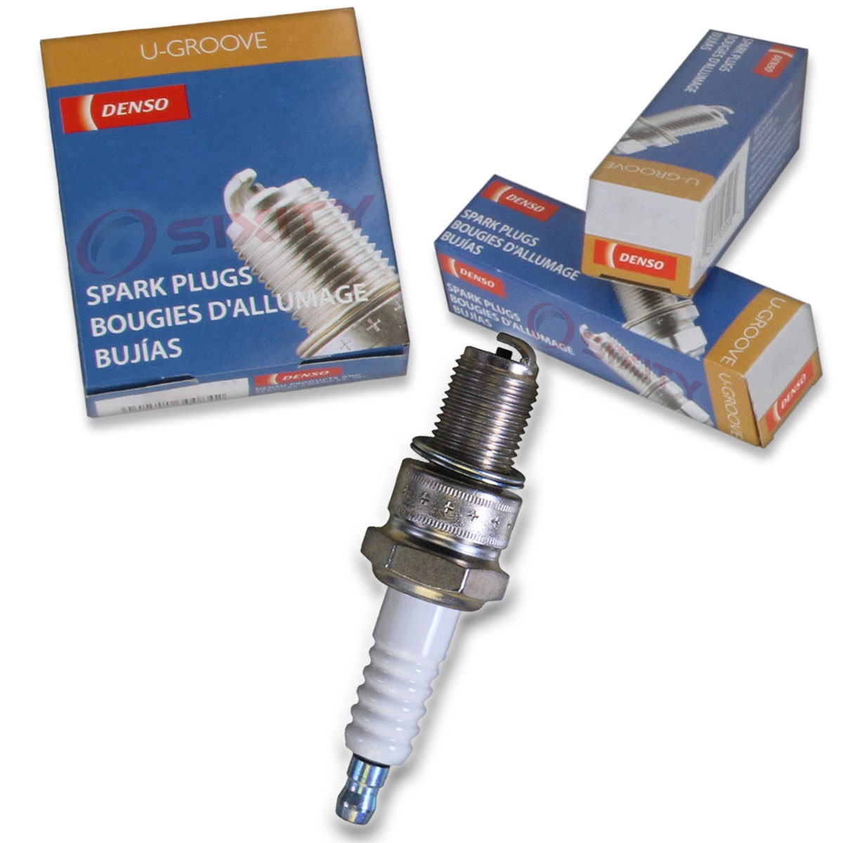 1 pc Denso Standard U-Groove Spark Plug for Kawasaki KDX250 1981-1983 Tune vj