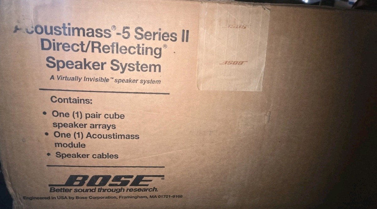 Bose Acoustimass 5 Series II Speaker System for sale online | eBay