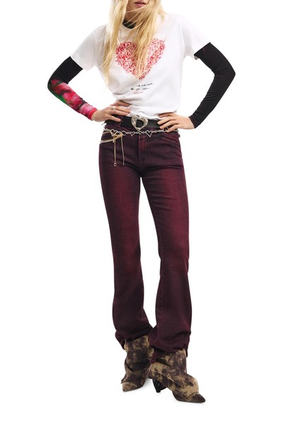 Desigual Damen T-Shirt Cor, Weiß, Xs, Kurzarm, Oberteil, Shirt-image
