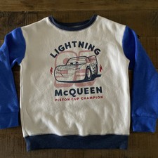 Disney Kids Lightning McQueen Sweatshirt, Boy Size 8