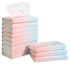 Car Tissue Refills Facial Tissues Refills for Car Visor Tissue Holder, Travel...