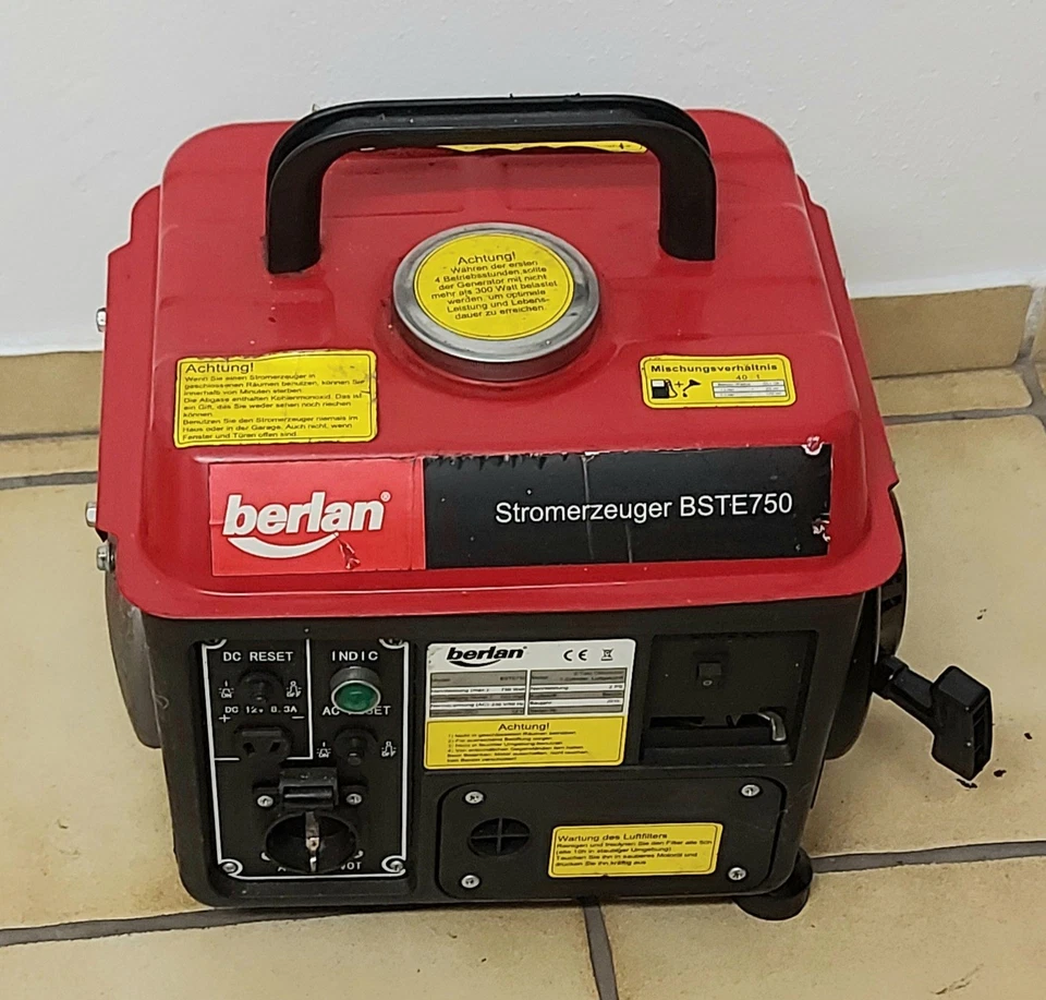 Berlan BSTE 750 Notstromaggregat