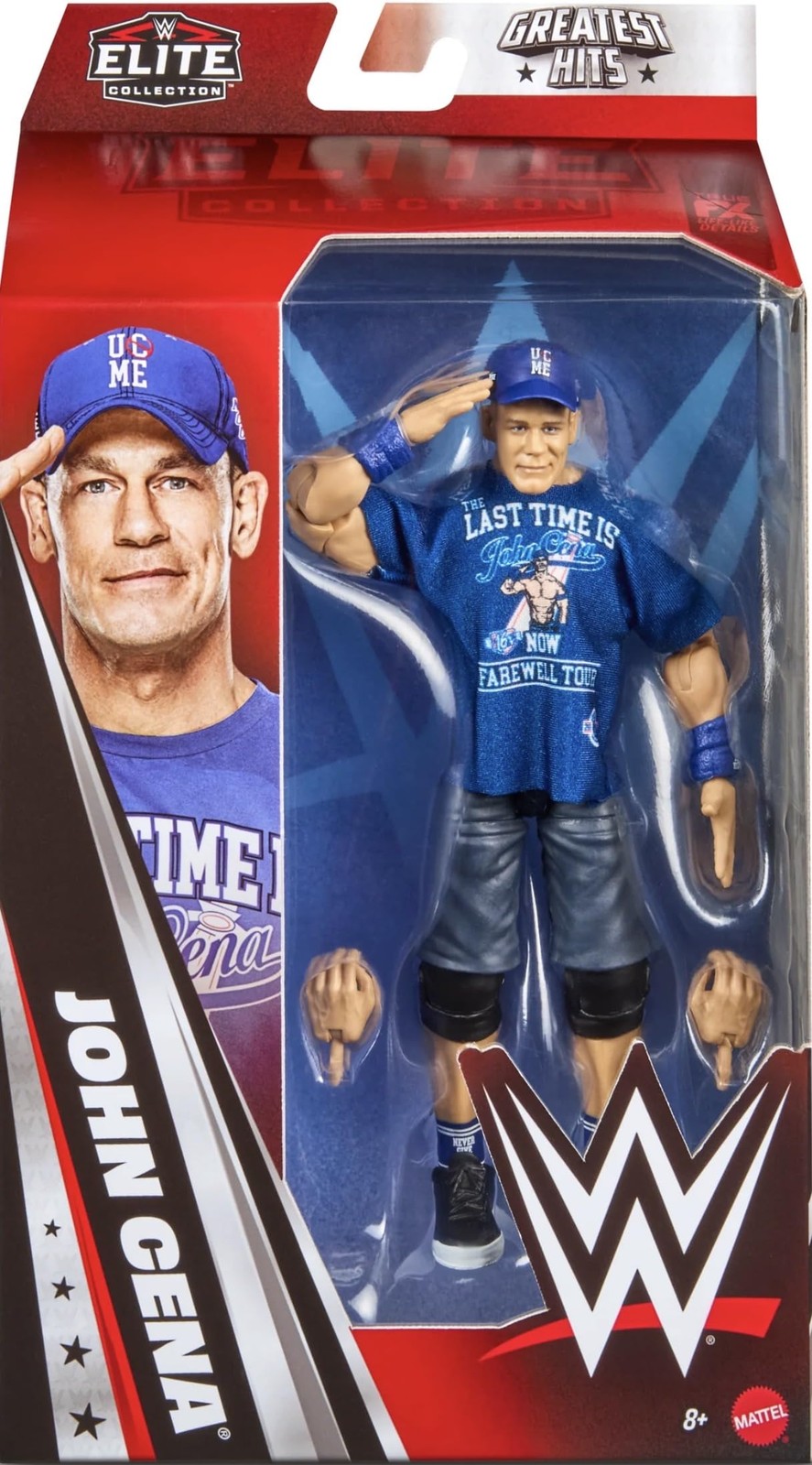 WWE John Cena Retirement Tour Mattel Elite Collection Greatest Hits Series 10