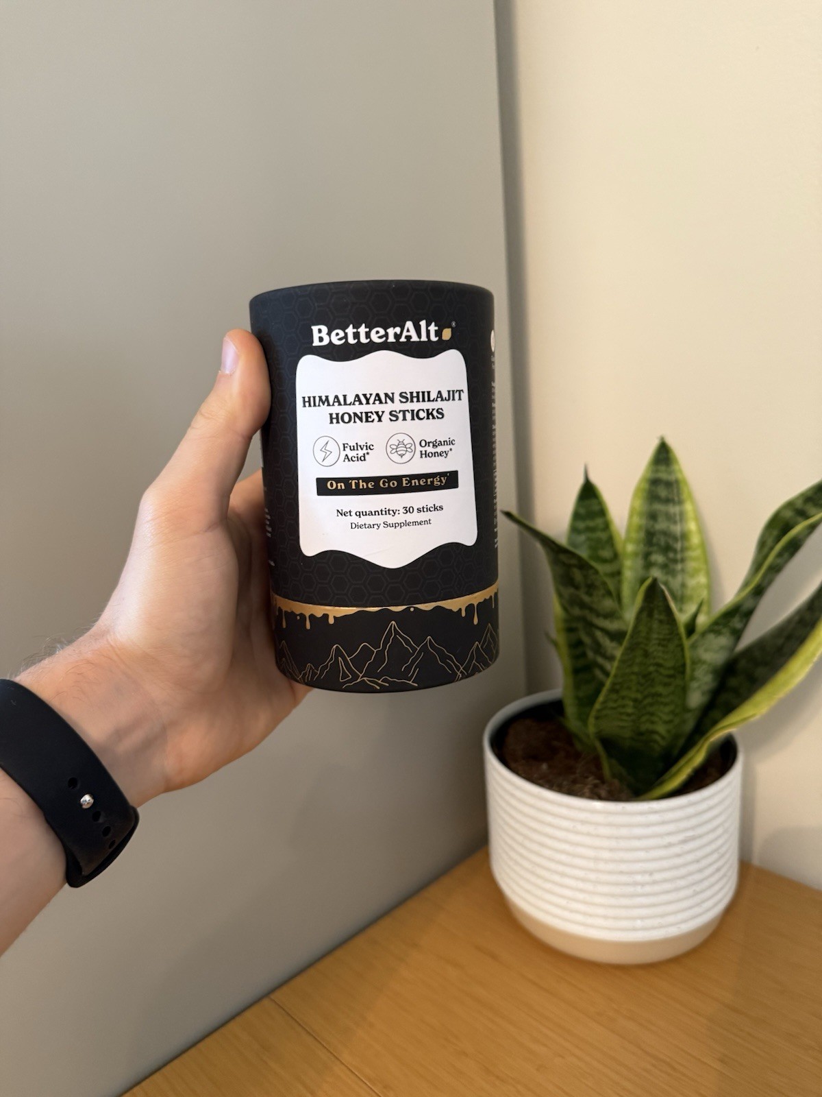 Pure Himalayan Shilajit Sticks with Honey and Saffron