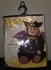 In Character Infant Toddler Costume Baby Bat Halloween L 18 Mo - 2T
