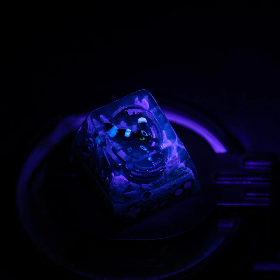 S-Craft Pokemon Artisan Keycap Set : Shiny Umbreon (Gift set edition) - Image 2 of 4