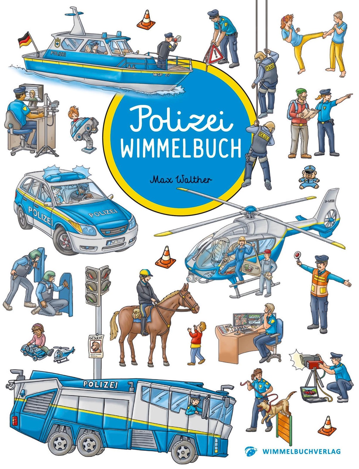Adrian Wimmelbuchverlag Polizei Wimmelbuch Pocket - Bild 2