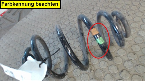 Hinterfeder Links VW Passat 1.8 5V 3 B 12 Monate Garantie Sofortversand