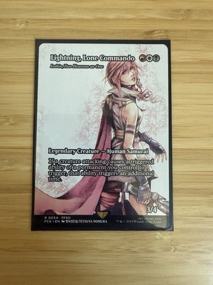 Lightning, Lone Commando - Isshin, Two Heavens as One (Showcase) Final Fantasy
