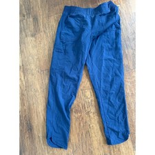 Urbane Icon Navy Blue Scrub Pants Womens Medium 4-Way Stretch Contemporary Fit