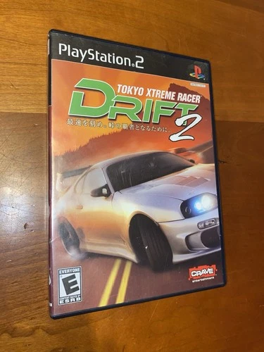 Tokyo Xtreme Racer Drift 2 by Crave PlayStation 2 Racing Manual NTSC-U/C 2007