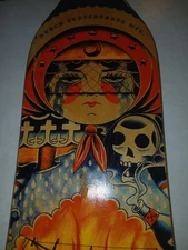 Fish GT Artist Series Arbor Longboard Deck Kyler Martz