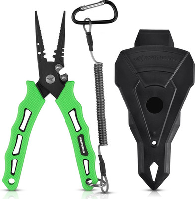 Cutthroat 7 Inch Fishing Split Ring Pliers, 420 Stainless Steel Fishing Tools, S