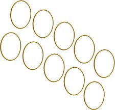 10 Pcs 4 Inch Metal Macrame Hoops for Dream Catchers and Crafts