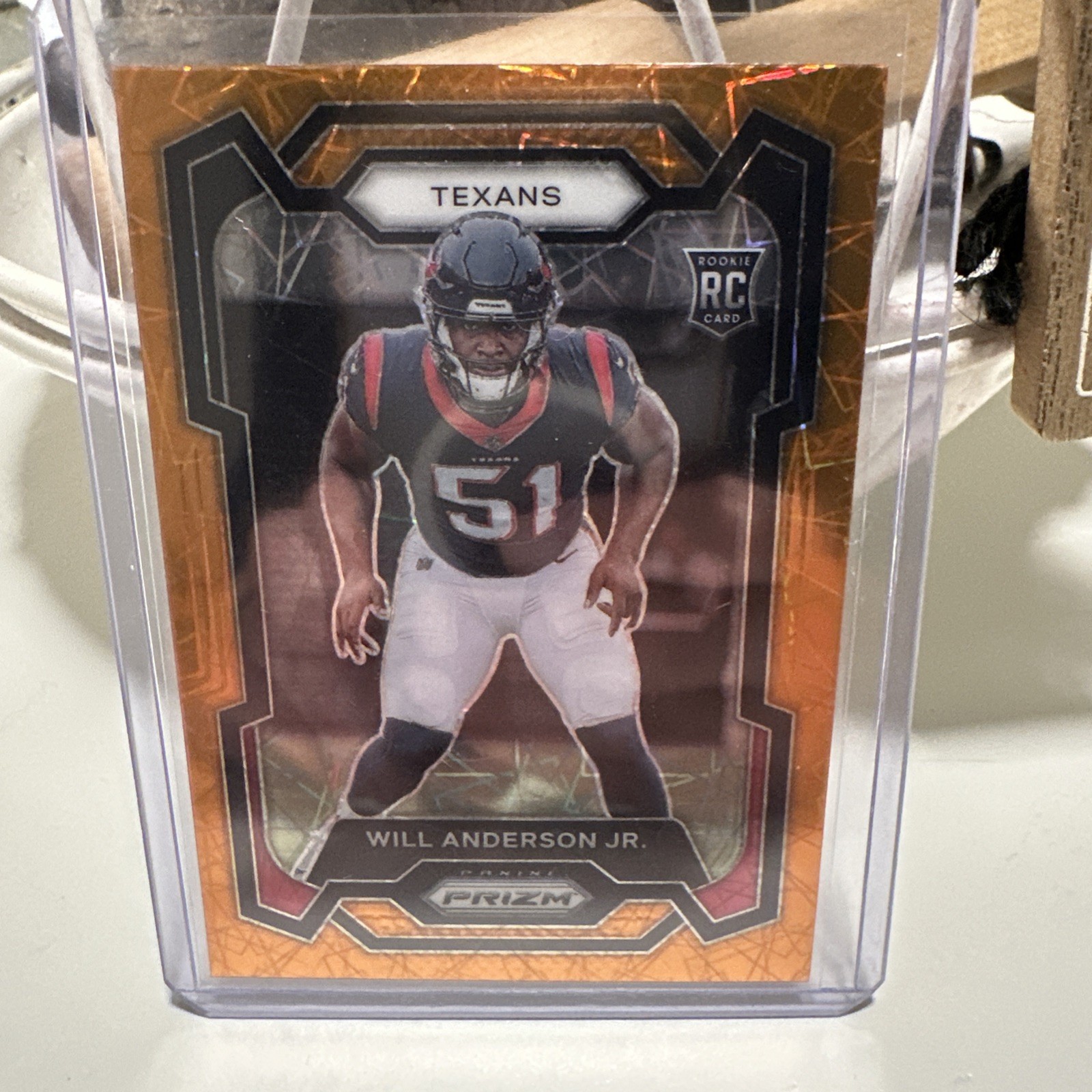 2023 Panini Prizm - Rookies Will Anderson #342 Lazer Prizm (RC)