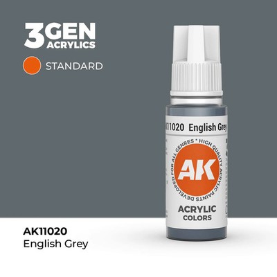 AK Interactive 3GEN English Grey 17ml