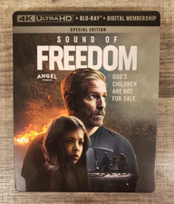 Sound of Freedom 4K UHD + Blu-ray Steelbook (Limited Edition) - Region Free