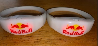 2 Red Bull Dance Your Style Red/Blue Light Wrist Bands from Australia 2026 Final