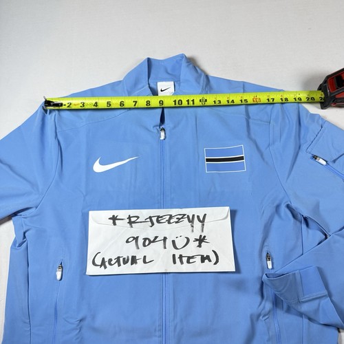 RARE Mens Size M Nike Pro Elite Botswana Team Issued Track Jacket CI6297-412 - Picture 18 of 19