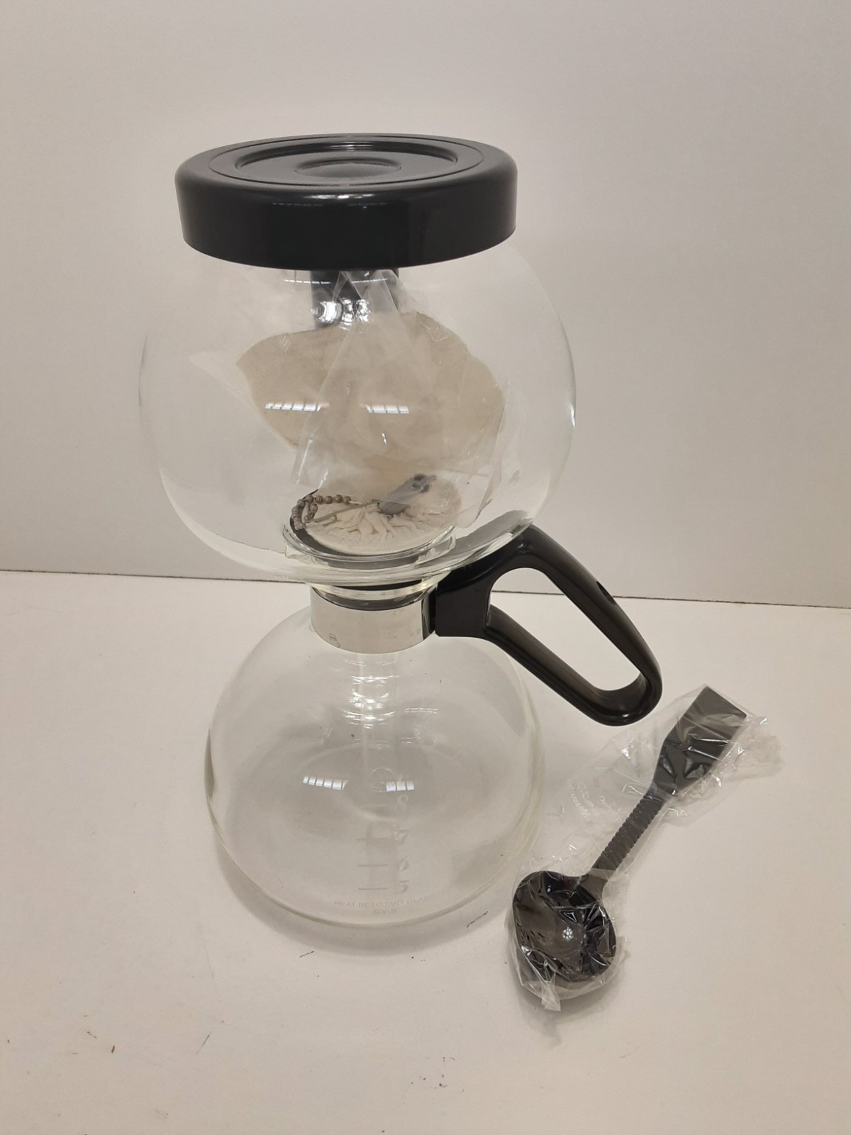 Yama SY-8 Glass Siphon 8 Cup Stove Top Coffee Maker 40 Ounce