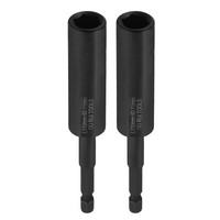 "2X Nussantrieb Bohrerspitze 11Mm 1/4\" 6Kant 4.3\" FüR Diverse Fahrzeuge"