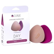 Essential Day - 2 Nursing Pads - Ultra Absorbent - Reusable Washable Breast...