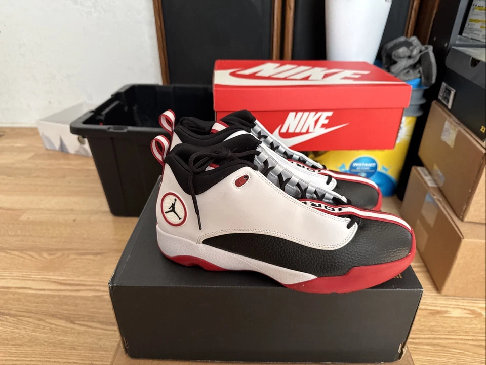 Jordan Jumpman Pro Quick Blanco Negro Rojo Foto 3 de 4