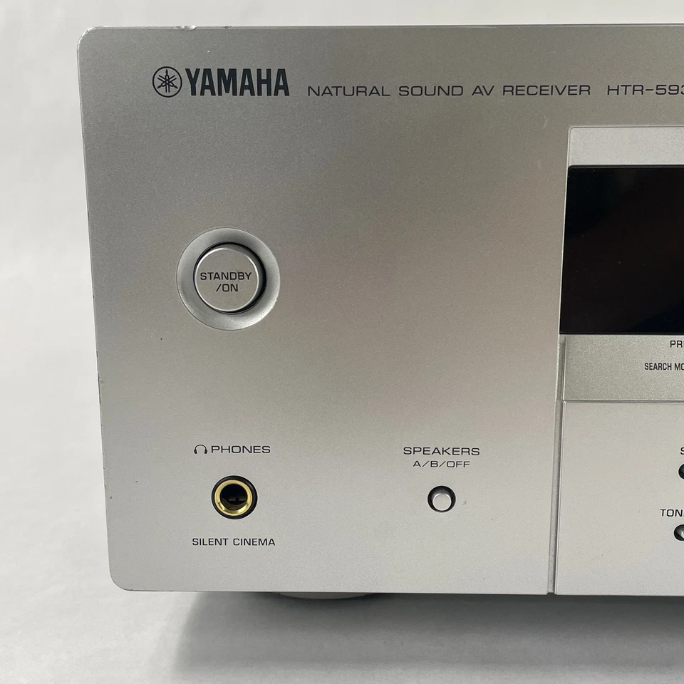 Yamaha HTR-5930 5.1 Channel Home Theater Audio Receiver No Remote For Parts - Image 4 of 4