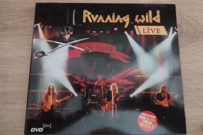 RUNNING WILD - Live - Digi Gun-Records 2002 - DVD/Audio-Side - 13 Tracks