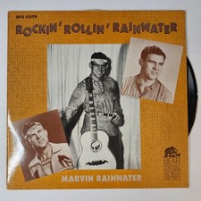 Marvin Rainwater - Rockin' Rollin' Rainwater 12" LP Record 1982 Bear Family