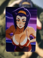 Faye Valentine Cowboy Bebop Anime Waifu Sexy Goddess Doujin Lewd Hentai Card