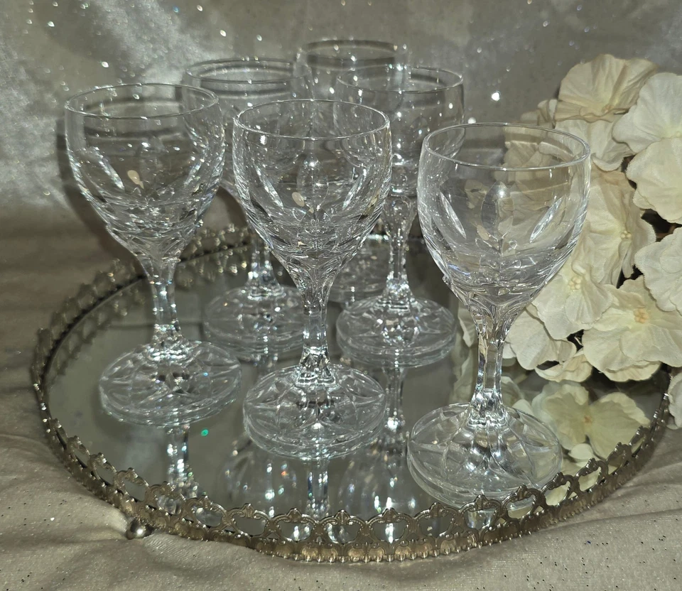 6 x Villeroy & Boch VB IRIS Likörglas Likörgläser Eierlikör Glas Kristallglas - Bild 2 von 4