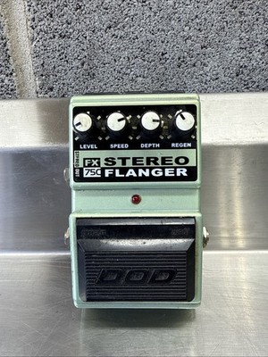 DOD (DigiTech) FX75C Stereo Flanger Analog Guitar Pedal ** Vintage **