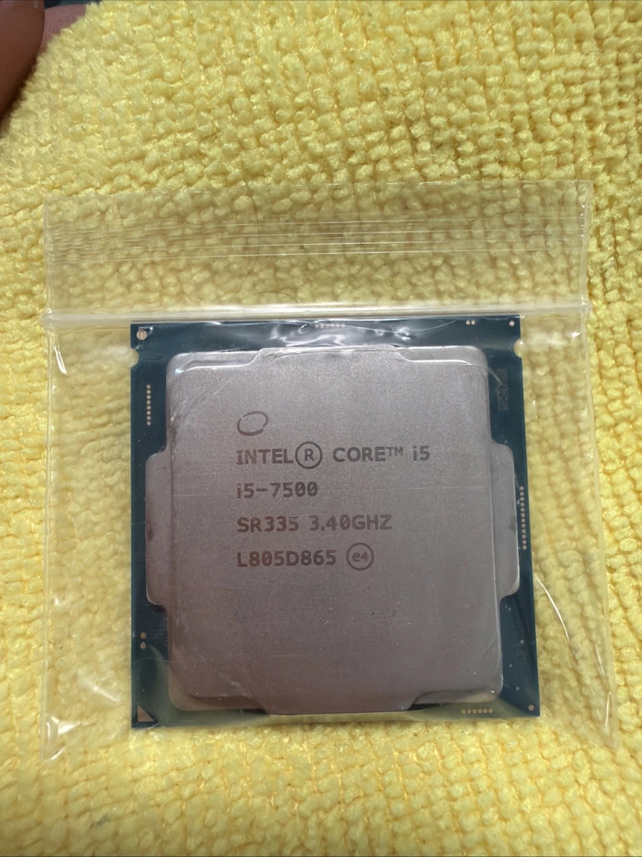 Intel Computer Processors Intel Core i5-7500 Processor Model for