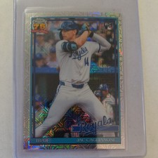 2026 Topps Series 1 Jac Caglianone RC Silver Pack Mojo Refractor #91C-6 - Royals